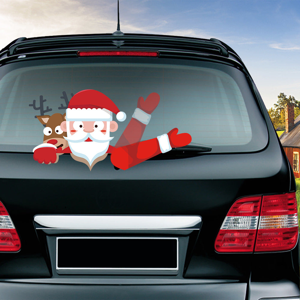 Popular Santa Claus  and Friends wiper Stickers