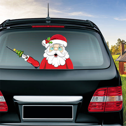 Popular Santa Claus  and Friends wiper Stickers