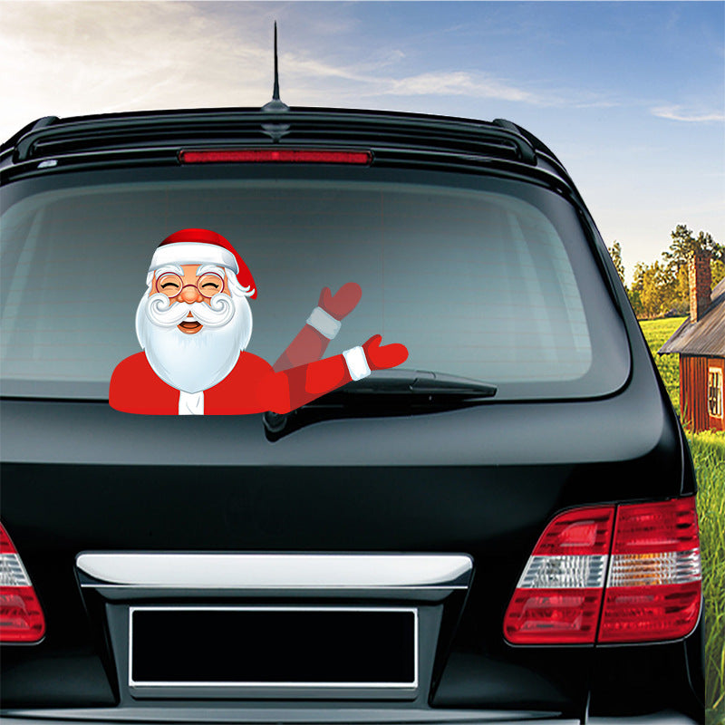 Popular Santa Claus  and Friends wiper Stickers