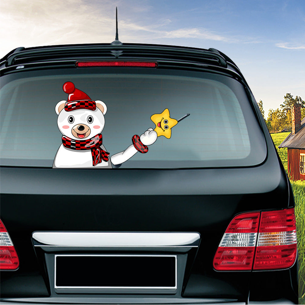 Popular Santa Claus  and Friends wiper Stickers