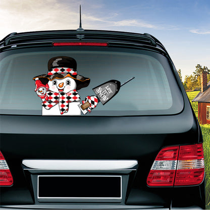 Popular Santa Claus  and Friends wiper Stickers