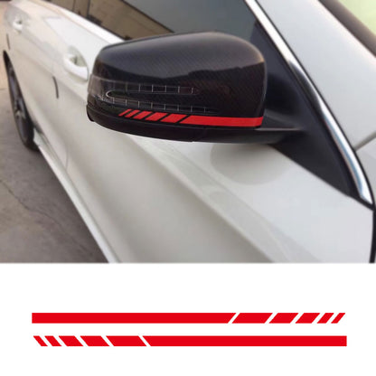 Side Mirror Striped Decal