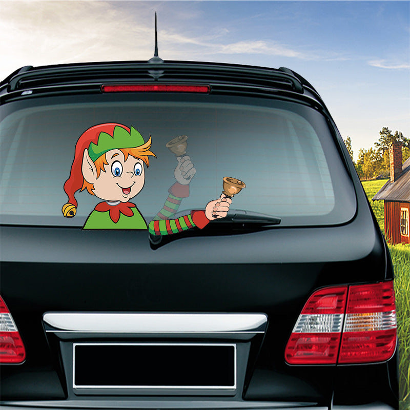 Popular Santa Claus  and Friends wiper Stickers