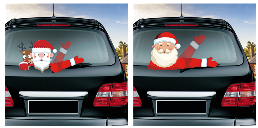 Popular Santa Claus  and Friends wiper Stickers