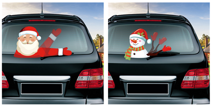 Popular Santa Claus  and Friends wiper Stickers